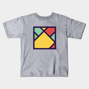 Abstract Square Kids T-Shirt